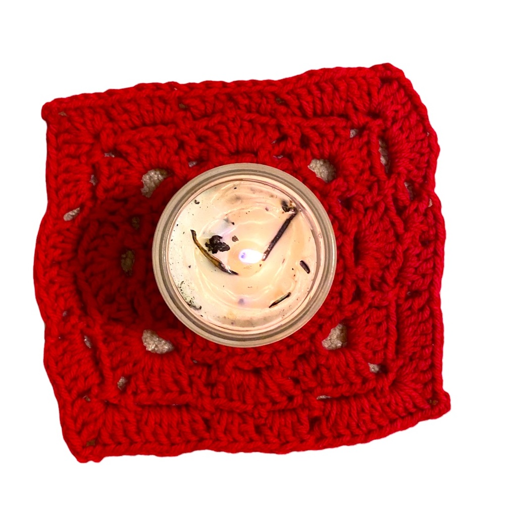 Crochet coaster